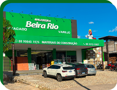 Interior da loja Beira Rio